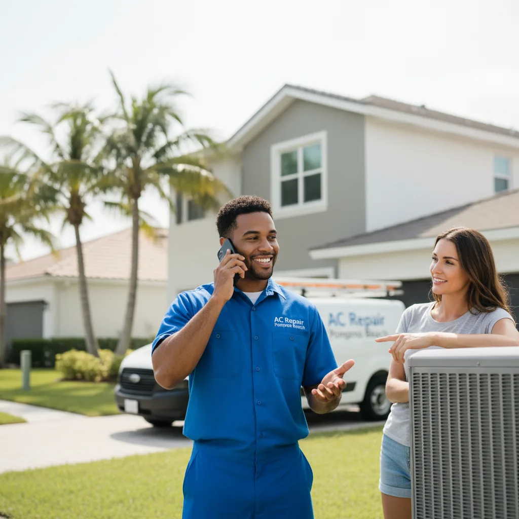 AC Repair Pompano Beach customer support in Hartford City